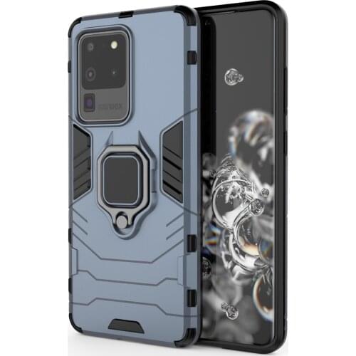 Quakeproof phone case for SAMSUNG A 71 72 11 70 40 50 A10 52 72 32 12 5G M 31S 20 Black Panther armor invisible ring brackets