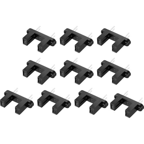 Uxcell 10 Pcs 25/64" Slot PCB Photo Interrupter Slotted Optical Sensor Switch HY810H