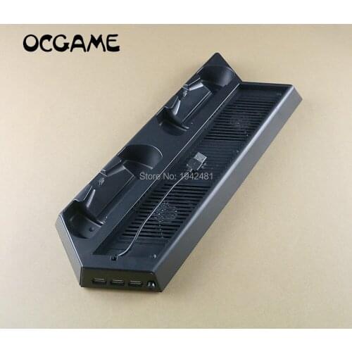 OCGAME Vertical Cooling Stand with Dual Charger Charging Dock For PS4 Pro Playstation 4 Pro