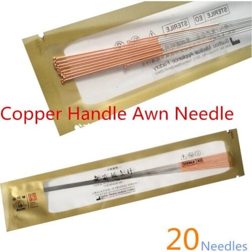 0.30/35/40/45*100/125/150mm Long Needles Disposable Sterile Acupuncture Needles Body Massage Elongated Needls Awn Needle 20Pcs