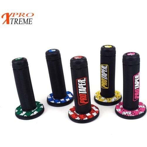 BMX MTB Mountain Bicycle Handles Anti-skid Bicycles Bar Grips PRO Rubber 7/8"Motorcycles HandleBar Moto Bike Handlebar