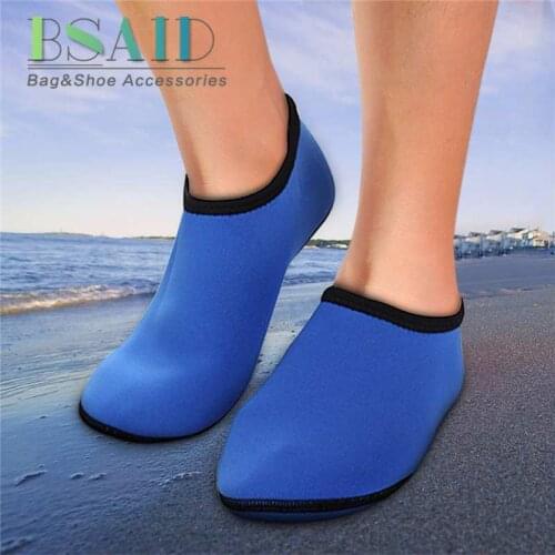 BSAID Neoprene Diving Shoe Covers Sock Elastic Scuba Surfing Swimming Water Sport Sand Socks Boot Wet Foot Warm 2.5MM Size S-2XL