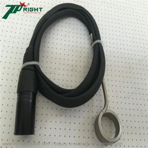 ID20 L12.7mm 120V 250w D-NAIL coil Heater with black kevlar sleeve, free shipping