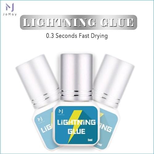 0.3 Second Fast Drying Strong False Eye Lash Extension Glue Adhesive Retention 6-8 Weeks Low Smell Mink Eyelash Glue