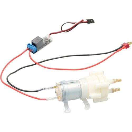 1Set Water Pump Remote Control Relay Switch with XT60/T Plug 4.8v-12v for RC Tug Boat Water Cooling Controling Accessories