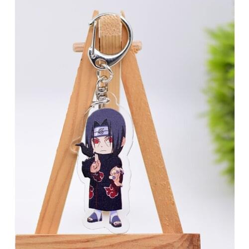 Cute Classic Anime Characters Keychain Double-side Acrylic Key Ring WL0746