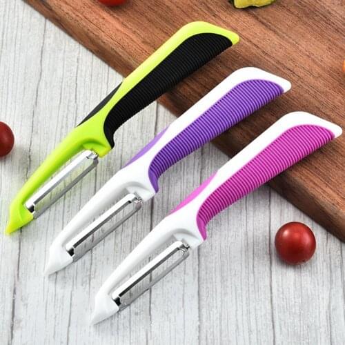 Vegetable Slicer Peeler Carrot Potato Fruit Shred Grater Knife Stainless Steel Peeler Zester Razor Sharp Cutter Kitchen Tools