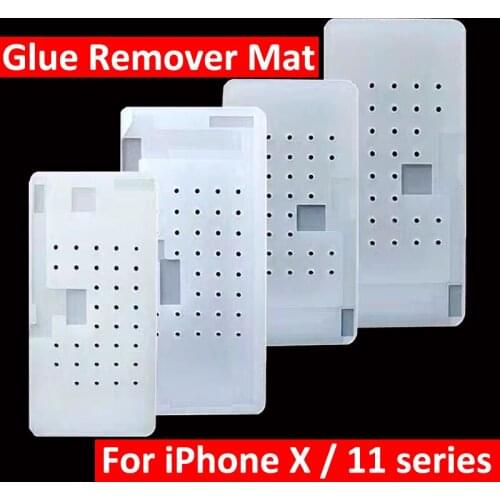 Anti-Slip Silicone Rubber Mat for Phone 11 Pro MAX Pro 11 X XS XS Max High Temperature Resistance Vacuum Suction Pad With Hole