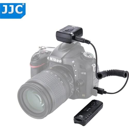 JJC Camera 433MHz Shutter Release Wireless Remote Control for NIKON D810/D850/D700/F90/F100/D750D3200/D3300/D5000/D5100/D5500/DF