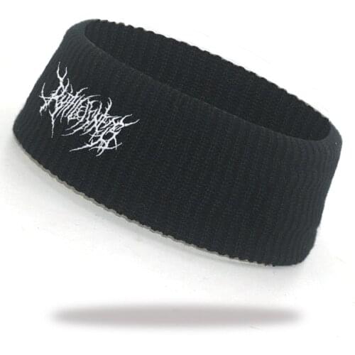 Hip hop xxxtentacion embroidery knitted Headband Bandanas unisex cotton flexible warm autumn winter fashion Turban Headwear new