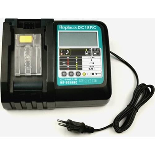 Oein DC18RC Li-ion Battery Charger for Makita Charger 18V 14.4V BL1830 Bl1430 DC18RC DC18RA Power tool 3A Charging Current
