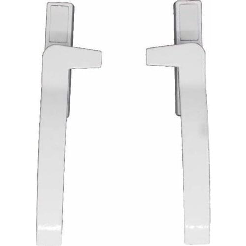 1pcs Plastic steel window handle Lock outside window handle Zinc Alloy durable Window Hardware Door Handle Left Right handle