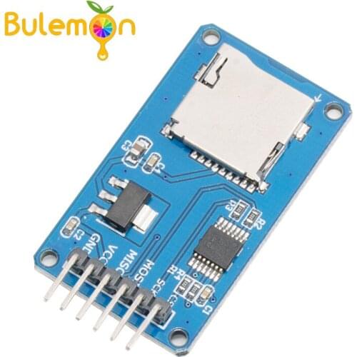 10pcs/lot Micro SD Module SPI Interface Mini TF Card Reader For Arduino