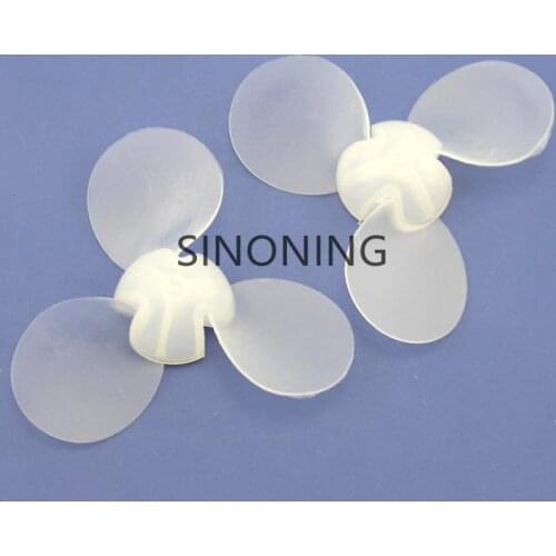 10 PCS One soft wind blade 73mm soft fan blade diy propeller maker material