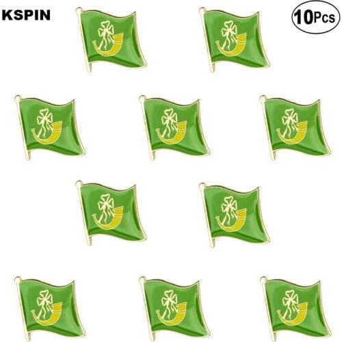 Huntingdonshire Lapel Pin Flag badge Brooch Pins Badges 10Pcs a Lot