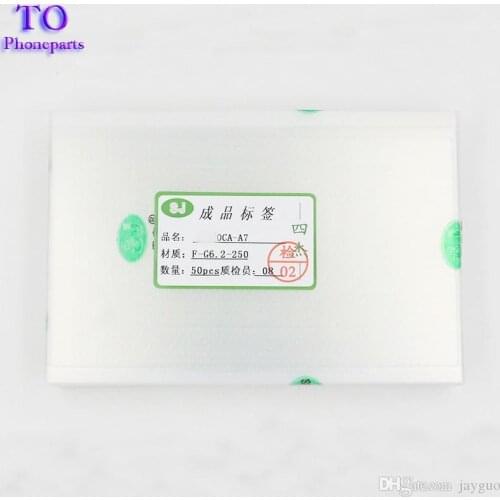 100 pcs A3 A5 A7 2015 OCA Optical Clear Adhesive Double Side Sticker For Samsung Galaxy A310 A510 A710 Touch Glass Lens Film