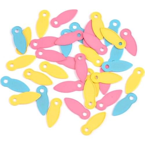 100Pcs mix Brads For Rotating Locks Buttons Diy Photo Album Frame Decoration Brad Embellishment Decoration Scrapbooking CP1964