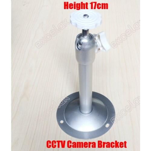 17cm Height Aluminum Alloy CCTV Bracket Support Metal Stand Box Zoom Bullet Camera Wall Ceiling Mount by Excelax