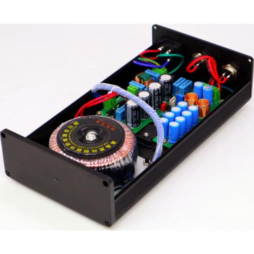 2020 New 50W linear regulated power supply HIFI Ultra-low Noise Linear Dual output DC 5V DC12V DC19V DC24V for DAC tube Pre amps