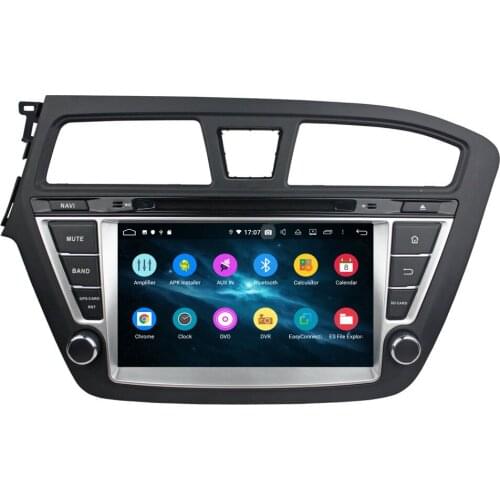 8" Android 10.0 Car Multimedia Player For Hyundai I20 2014-2015 LHD Car DVD Player Car Audio 8 Core Stereo Radio Navigation DSP