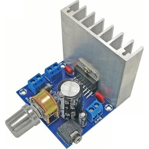 KYYSLB 15W*2 6-18V TDA73772.0 Dual Channel Stereo Power Amplifier Board Bookshelf Speaker High Amplifier Board