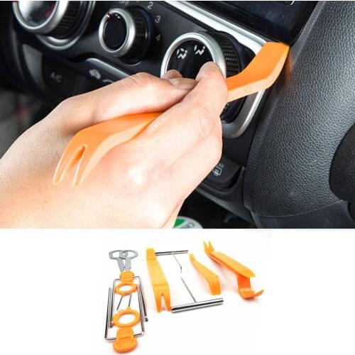 Ladysmtop Car Door Panel Dash Installer Pry Tool For Hyundai Accent ix35 iX45 iX25 Creta i20 i30 Sonata Verna Solaris Elantra