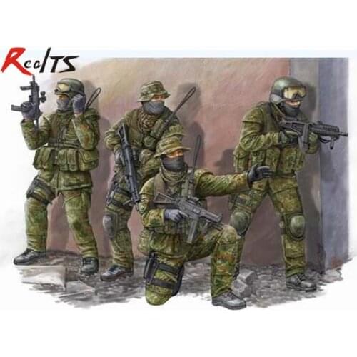 Trumpeter Model 00422 1/35 Modern German KSK Commandos plastic model kit