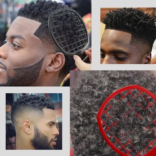 Men Twist Hair Comb Wave Curl Brush Curly Hair Braiders Tool Afro Dreadlocks USA Made of high quality ABS material