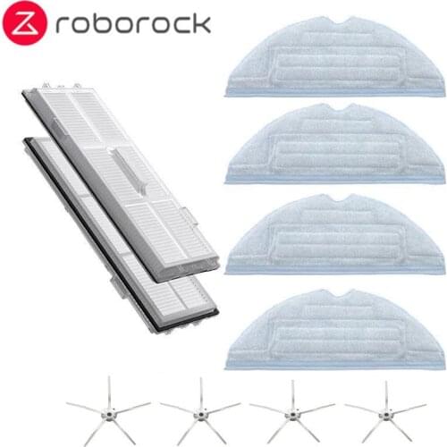 NEW Mop Cloths Hepa Filter Side Brush Accessories For Xiaomi Roborock T7 T7plus S7 Robot Vacuum Cleaner