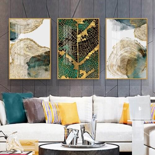 MUTU Leaf and Trunk Texture Abstract Wall Art Canvas Poster Print Nordic Decorative Picture Painting Modern Living Room Decor