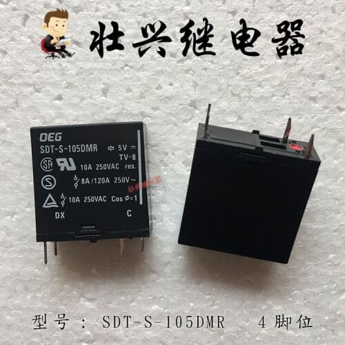 SDT-S-105DMR 10A 5VDC 4PIN Relay