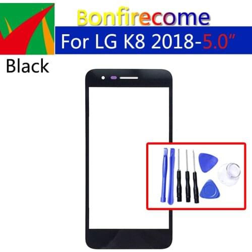 Touchscreen For LG K8 2018 K8+ Fortune 2 Aristo 2 Zone 4 SP200 MX210 5.0" touch Screen Digitizer Panel Front Glass Replacement