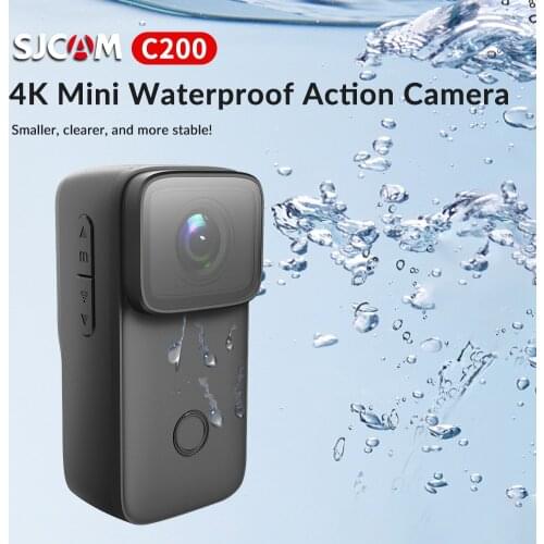 SJCAM C200 Action Camera 4K 16MP NTK96660 WiFi GYRO Anti-shake Night Nision 40M Waterproof Sports DV Webcam Thumb Camera