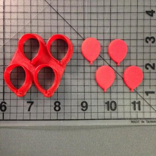 Balloon Multi-knife Cookie Cutter Kitchen Baking Supplies Cake Icing Decoration Tools Set 3D Custom Printing Of Various Patterns