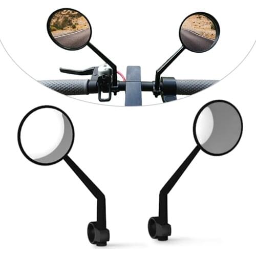 2 PCS Scooter Rearview Mirror Rear View Glass for Xiaomi Mijia M365 Electric Scooter