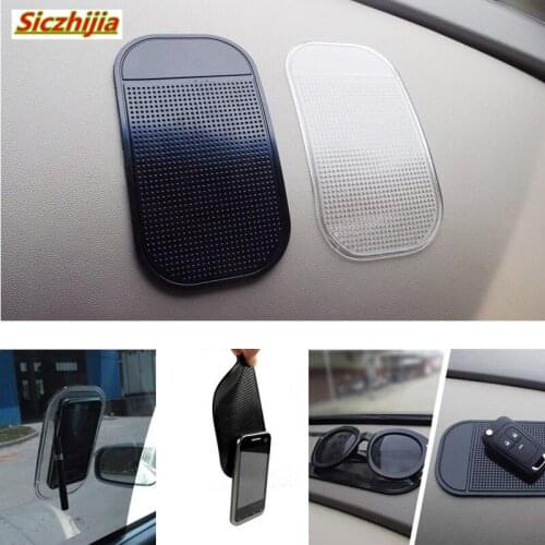 1 non-slip mat. Car dashboard fixed mobile phone accessories for Skoda Octavia Fabia Rapid Superb Yeti Roomster