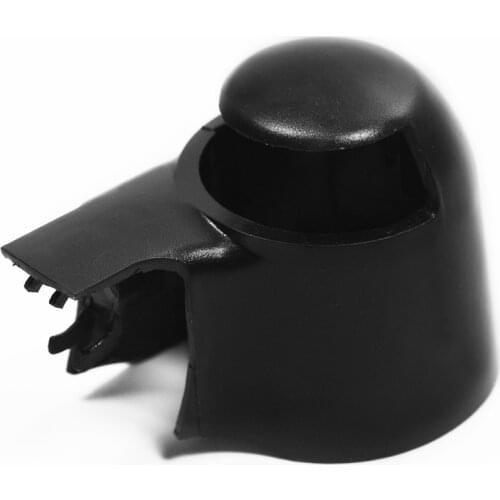 1Pc Black Car Rear Wiper Washer Arm Blade Cover Cap For VW MK5 Golf Passat Caddy Tiguan Touran Wiper Arm Nut Cover Cap