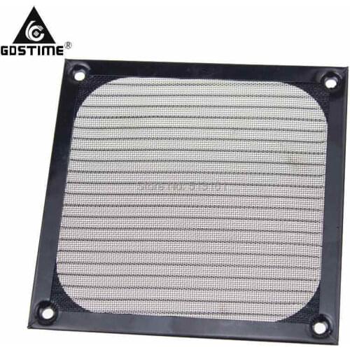 10Pcs Gdstime 12cm PC Cooler Fan Aluminum Dustproof Mesh Filter 120mm