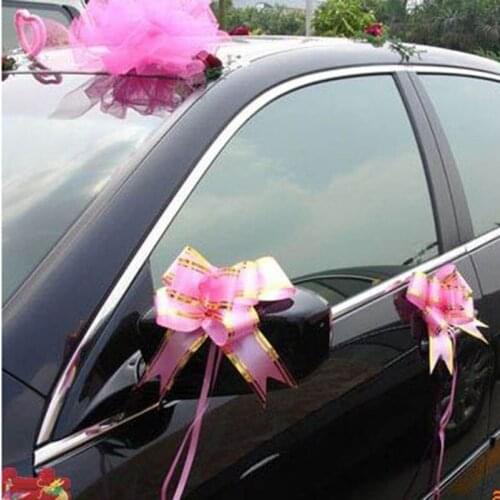 10 Pcs Gift Wrap Pull Bows Flower Present Package Wedding Birthday Party Decor CLH@8