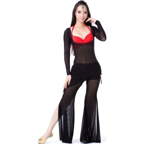 2pcs/suit Belly Dance Costumes BellyDance Carnaval Costumes Belly Dance Costume Set Gypsy Pants #DP0052