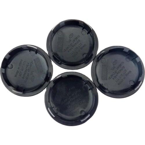 4Pcs For Beetle Golf Bora Passat CC Tiguan Touran 65mm Black Wheel Center Hub Cover Logo 3B7601171 3B7 601 171