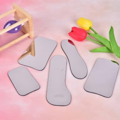 5pcs/set Dental Intraoral Reflector Photography Mirror Glass Material Double Side Mirror Dental Clinic Tools