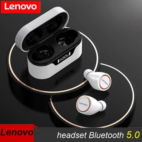 Lenovo LP12 TWS Wireless Earphone Bluetooth 5.0 Dual Stereo Noise Reduction Bass IPX5 Waterproof Long Standby 400mAh