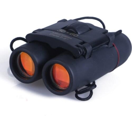 30x60 Folding Zoom With Low Light Night Vision 1000M Long Range Binoculars For Outdoor Bird Watching Travelling Hunting Camping