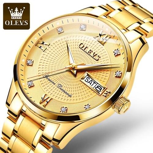 Смотреть OLEVS Brand Luxury Mechanical Watch Men Fashion Waterproof Sports Shock Automatic Wristwatches Clock Reloj de hombre