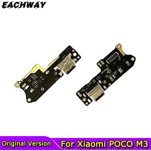 For Xiaomi POCO M3 Charging Port Flex Cable Replacement Parts USB Dock Charger Flex Cable