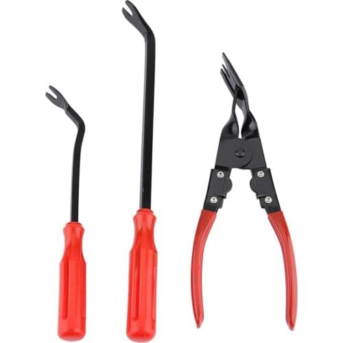 Tools 3pcs/set For Trim Removal Fastener Puller 3PCS Durable Portable Clamp Pliers