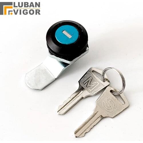 Electric cabinet box cam lock,black coloer MS407, with 2keys,Industrial chassis cabinet door lock, Can be used outdoors
