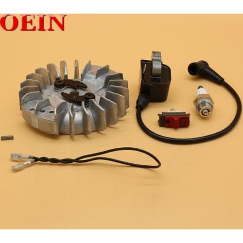 Flywheel Ignition Coil Spark Plug Stop Switch Fit For HUSQVARNA 268 268XP 268K 272 272XP Gasoline Chainsaw Spare Parts