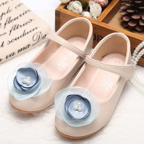 2018 spring autumn new childrens casual shoes girls princess flower shoes safty quality non-slip soft shoes for kids